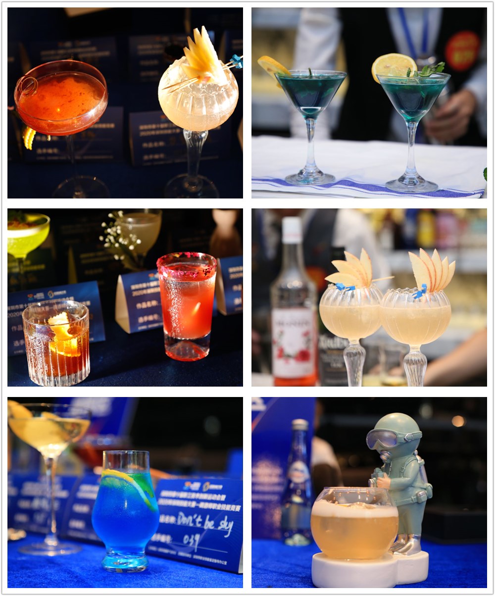 調酒師大賽成品展示